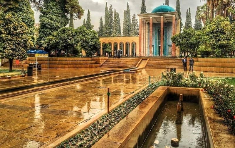فاصله زمانی تهران تا شیراز