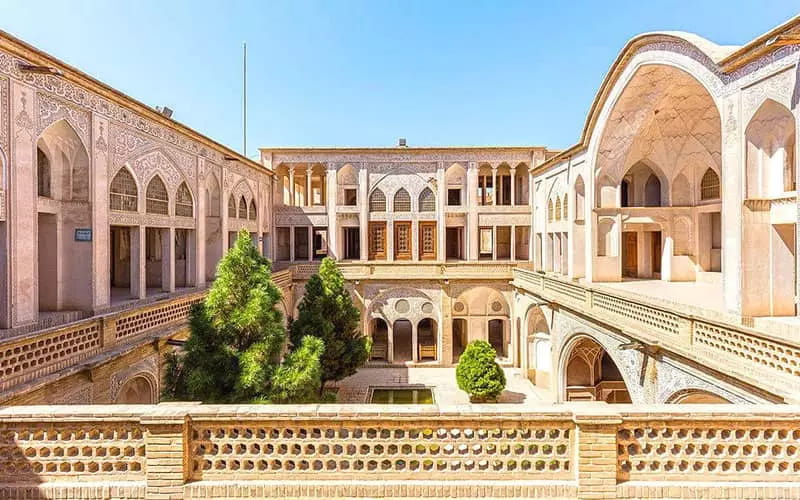 معماری خانه‌های سنتی کاشان