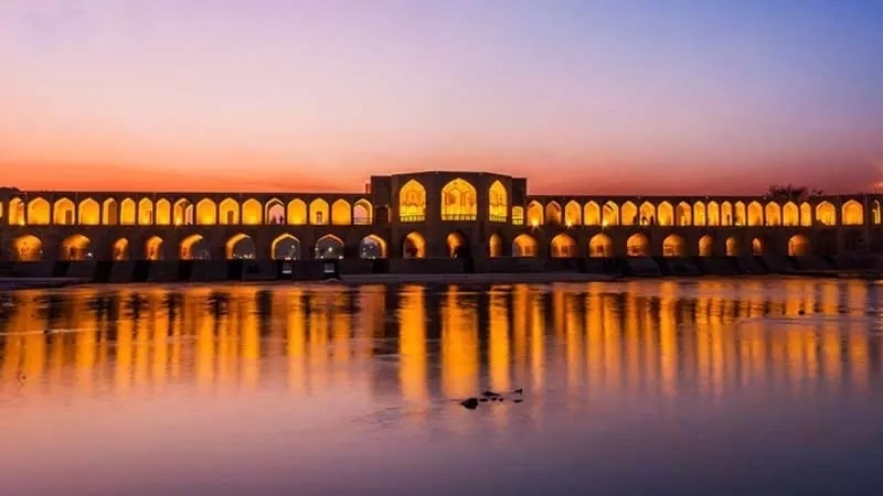 شهرهای بین تهران و شیراز