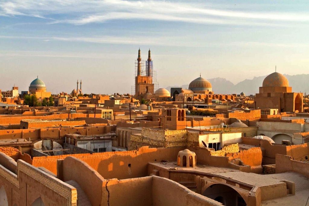 بافت تاریخی یزد در سفر به یزد