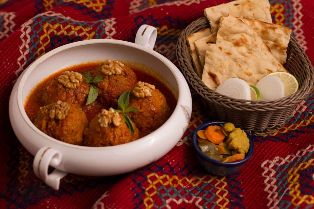 غذای محلی کاشان؛ شفته نخودچی