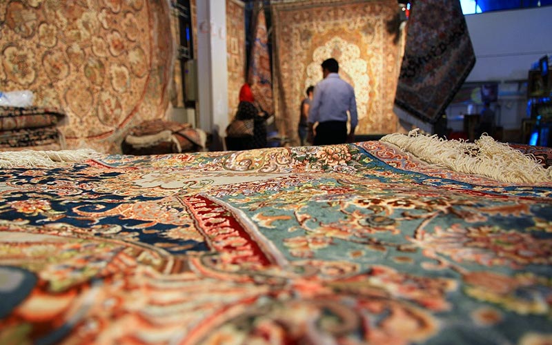 فرش ابریشم
