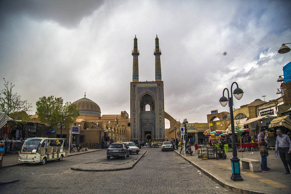 نمای بیرونی مسجد جامع نمای بیرونی مسجد جامع
